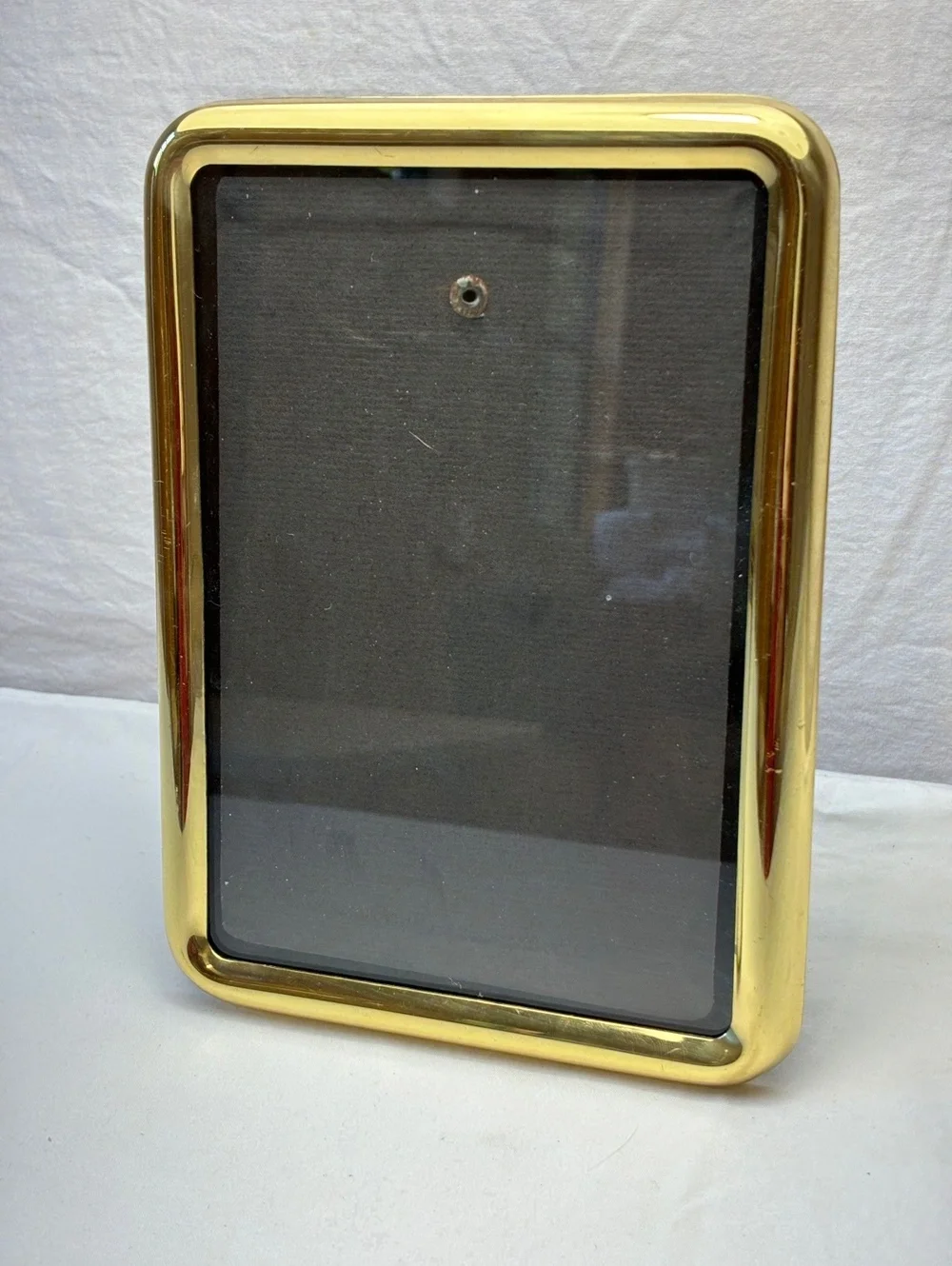 Vintage Gold Tone Metal Picture Frame